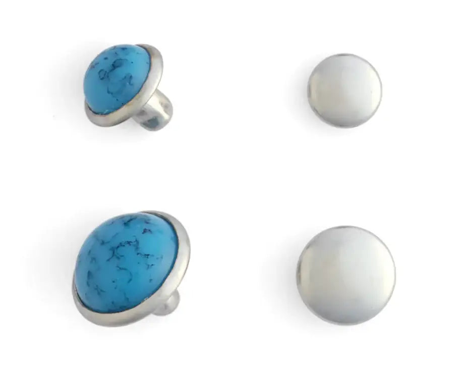 Synthetic Stone Dome Rivets 10 Pack