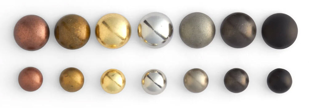 Dome Double Cap Rivets
