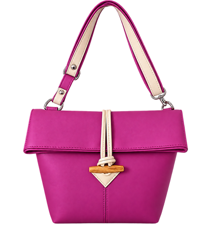 The Willa Foldover Crossbody Magneta
