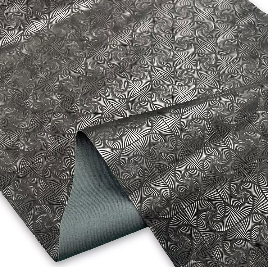 Simply Classic Faux Geometric Swirls