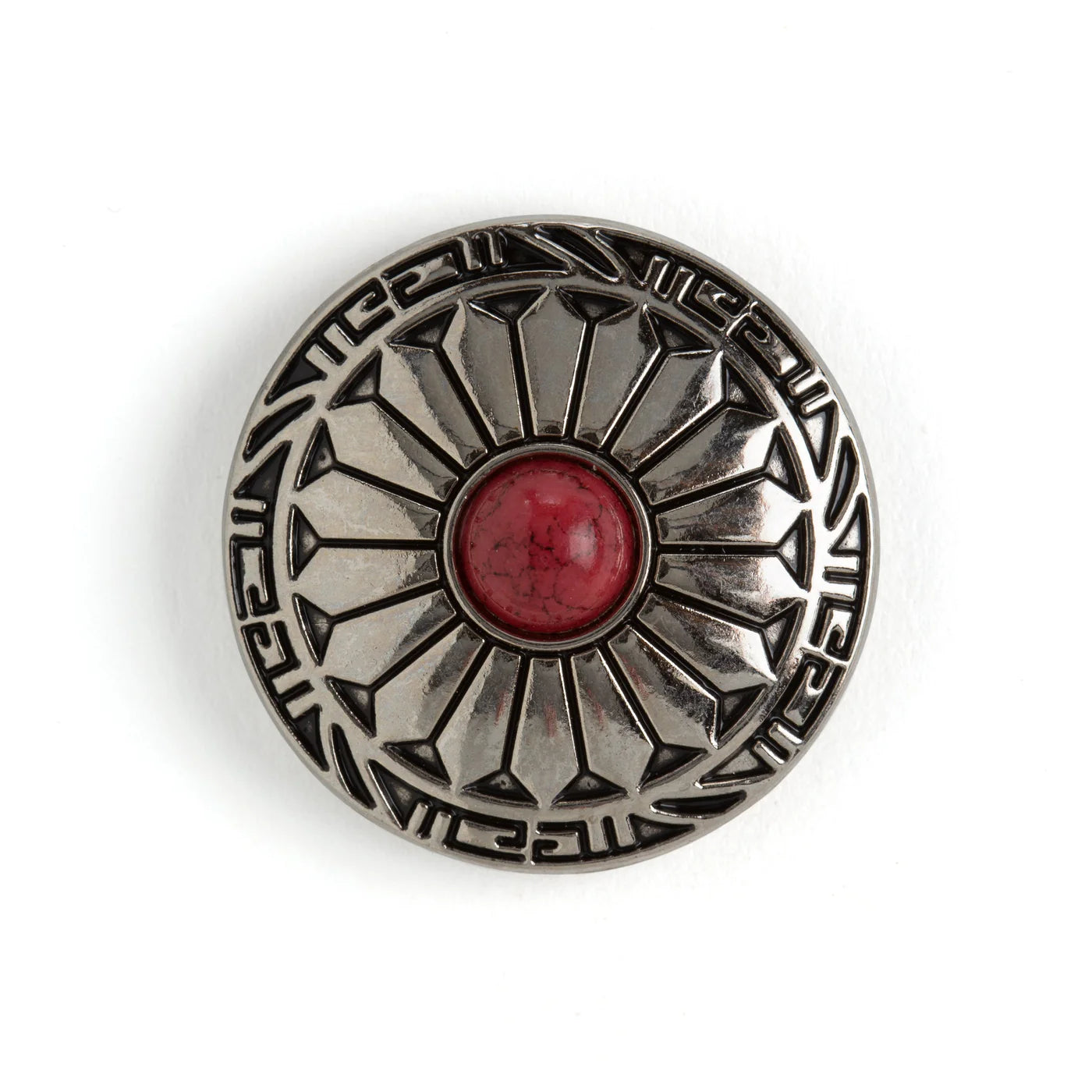 Round Flower Concho