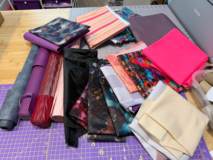 Scrap Boxes - Not really scraps! Vinly, WPC, WRC, Nylon, Zipper Tape & Leather