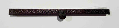 EMBOSSED Purse Bar Clasp Sold Individually 7.5" Choose color