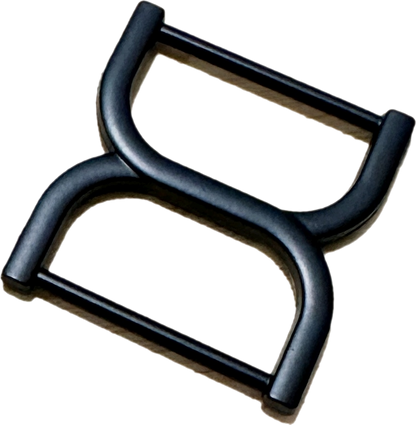 1" Double D Ring Strap Connector / Figure 8 Rings