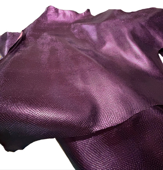 Purple Textured Print