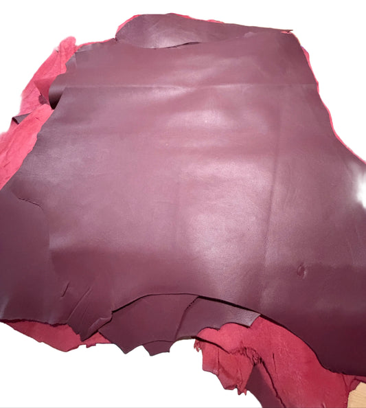 Dark Maroon/ Burgundy Lamb