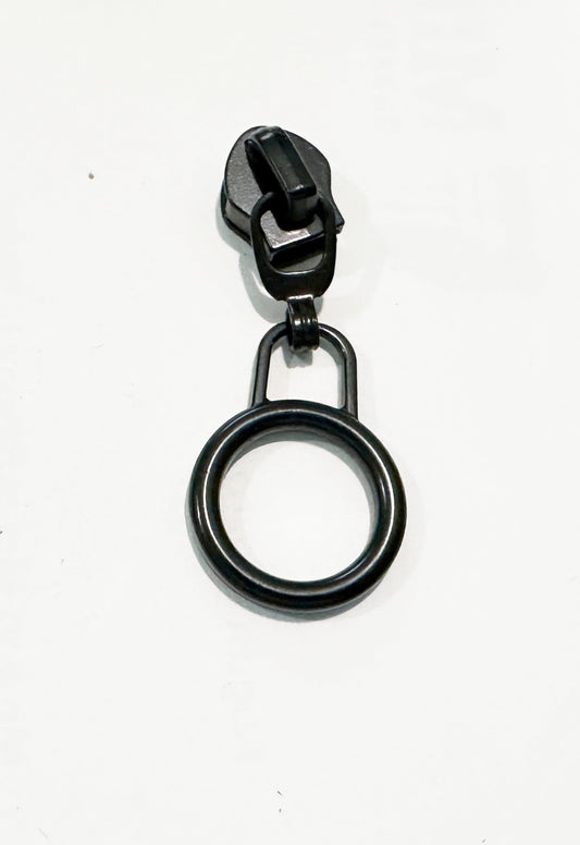 #5 Zipper Pull Ring Set of 4