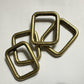 1" Square Rings Set of 4