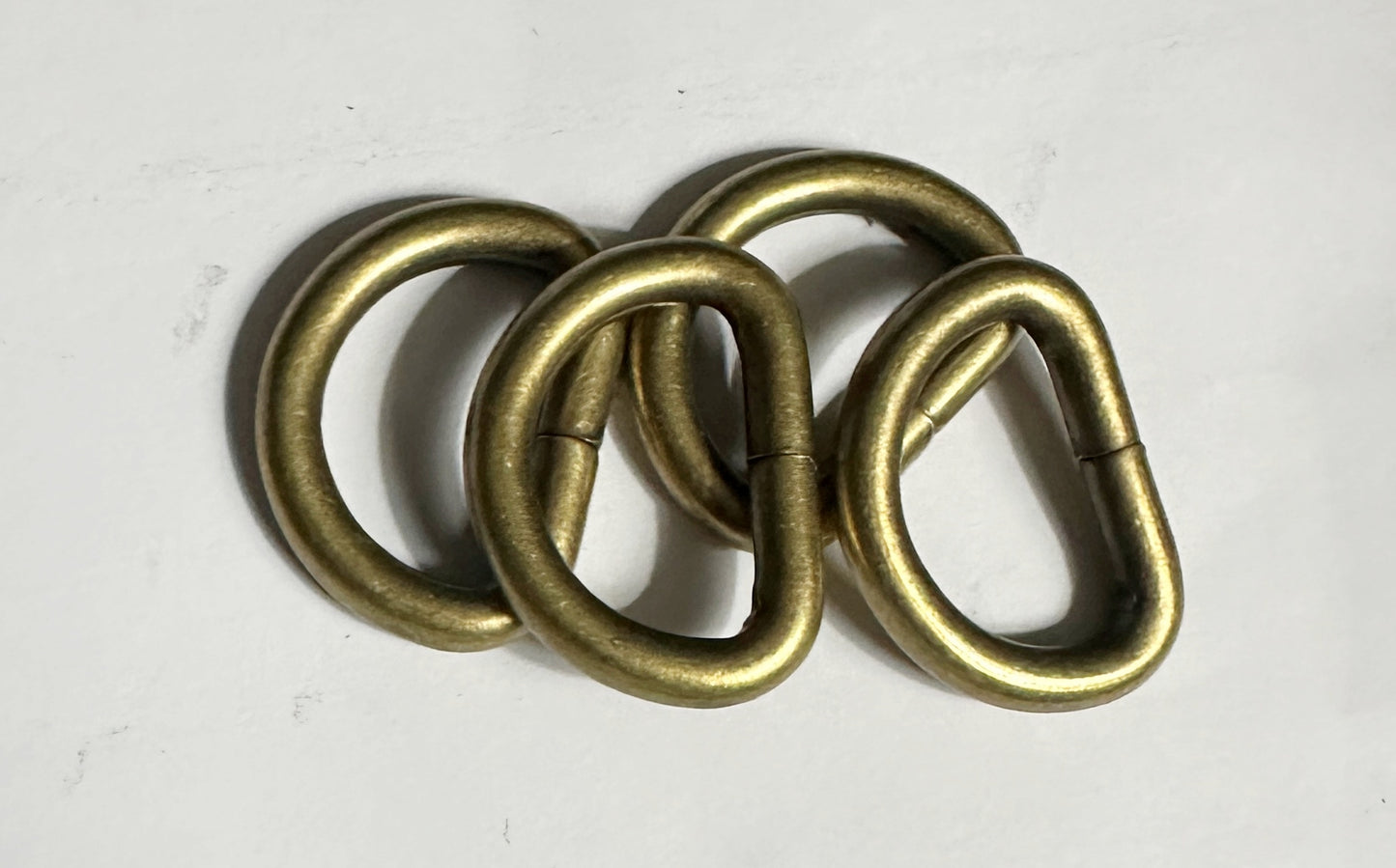 3/4" D Ring Set of 4