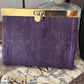 Wallet with Purse Bar Clasp/ Accordion