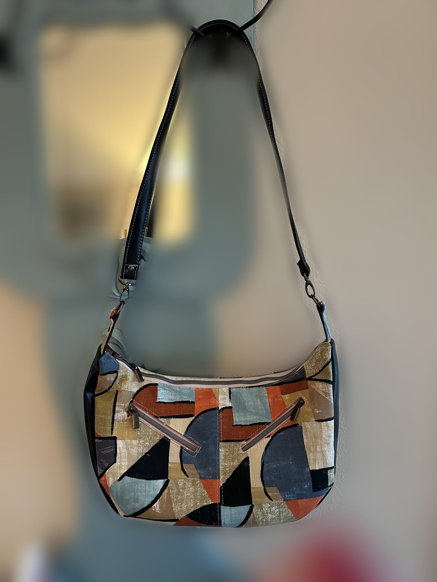 Sheena Hobo Geometric Bag