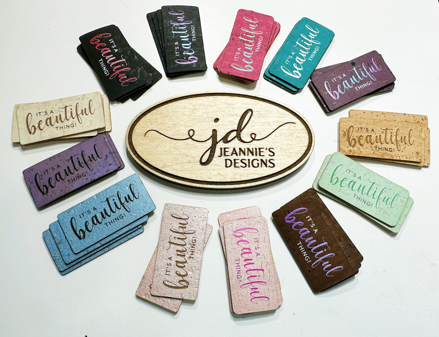 "It's a Beautiful Thing" Cork Tag