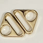 1" Triangular Ring Set of 2