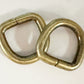 1/2" D Ring Set of 2