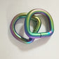 1/2" D Ring Set of 2