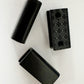 Strap End Caps Matte Black, Antique Brass or Matte Rainbow Set of 4