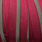 Antique Brass #5 Zipper Tape by the 3 yard cut