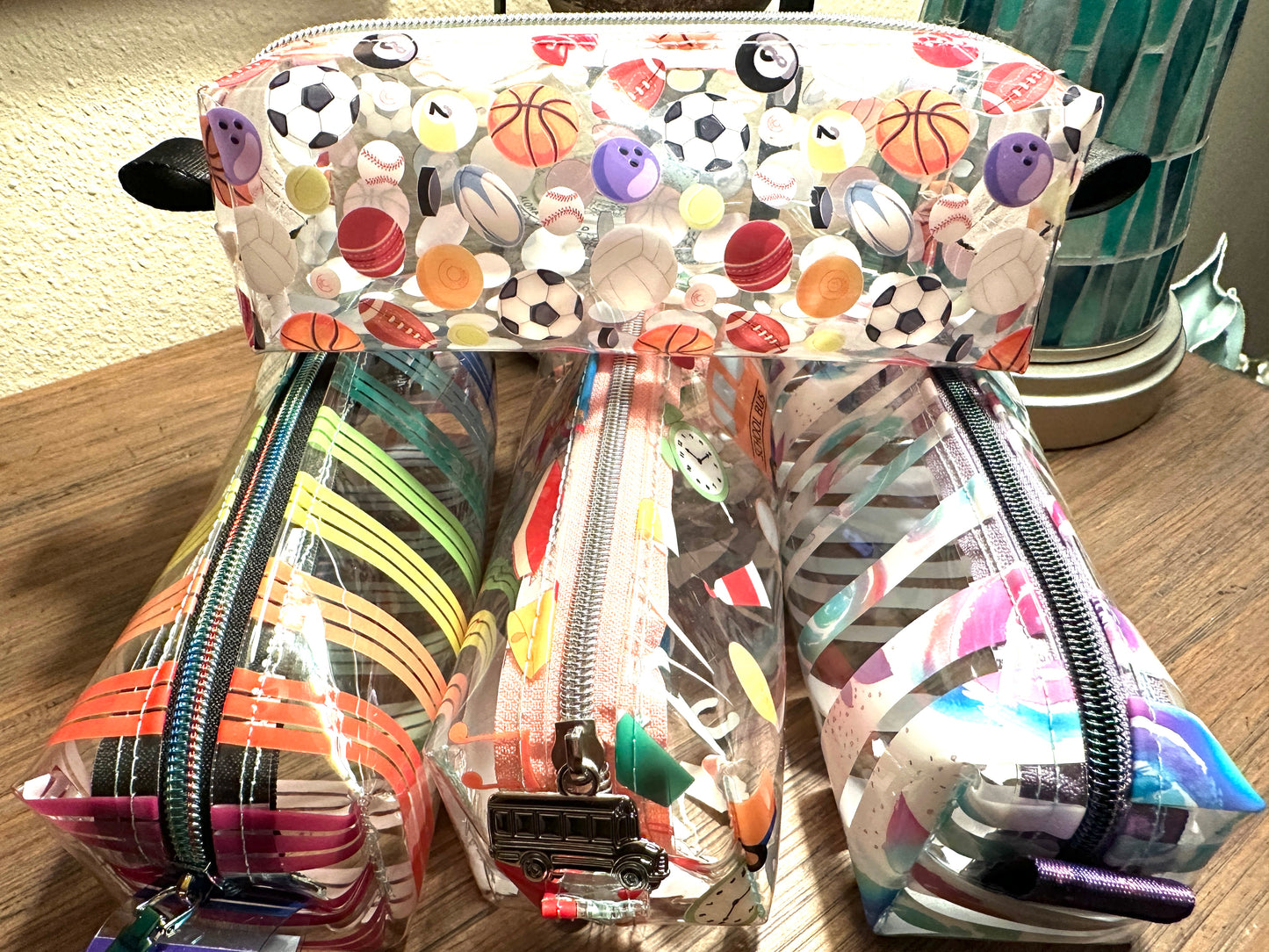 Pencil Case or Storage Zippered Case