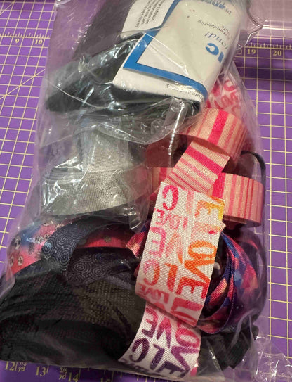 Zipper Tape or Webbing Pieces
