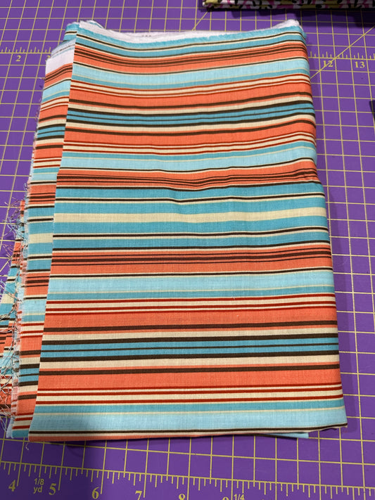 Brown Orange Stripe