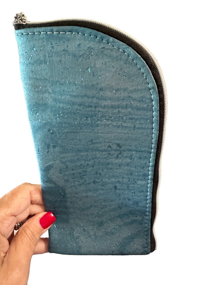 Men's or Women's Eye Glass Case Vinyl or Cork