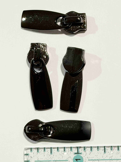 #5 Zipper Pulls Solid Bar Sets of 4