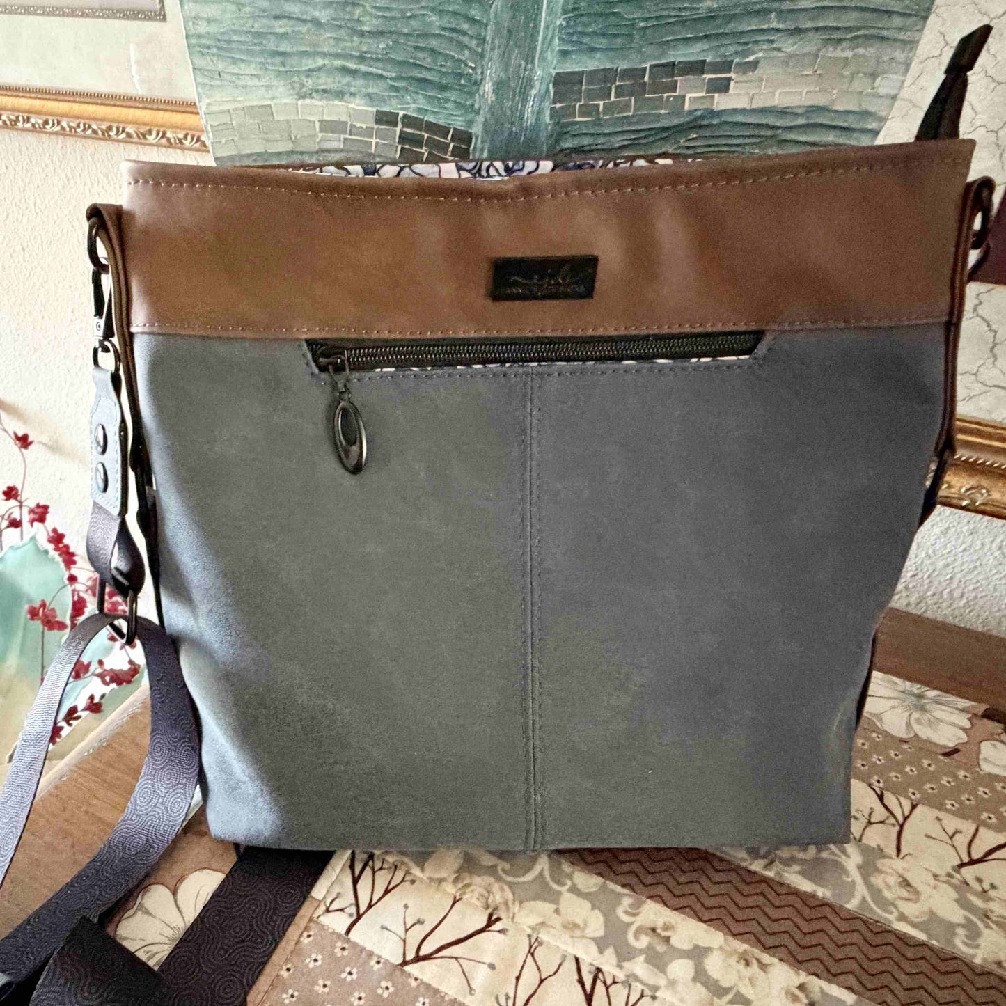 Harmonica Hobo Tote Bag
