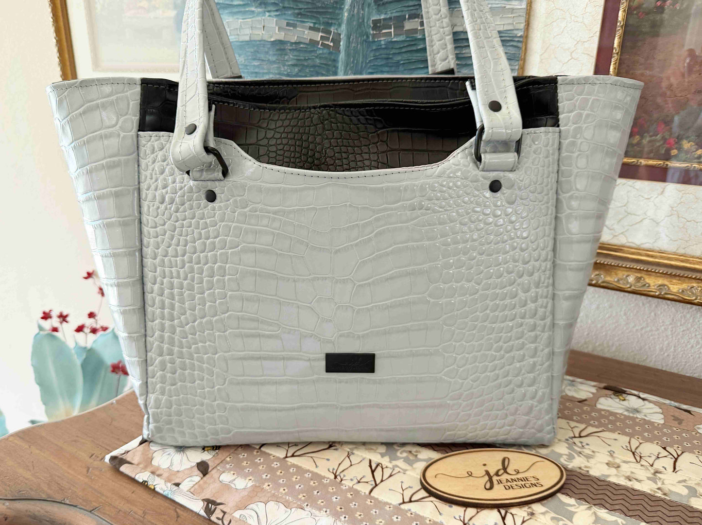 Stockholm Tote Bag in Leather