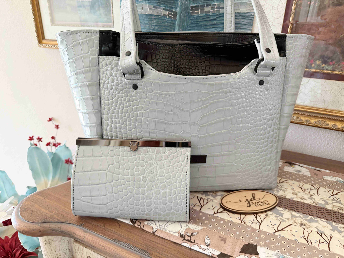 Stockholm Tote Bag in Leather