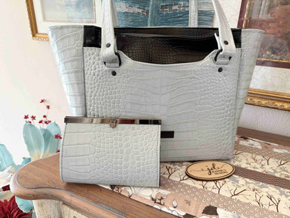 Stockholm Tote Bag in Leather