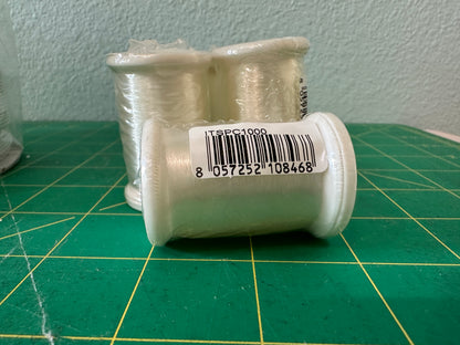 Rayon 40 wt Thread 850 yds Sulky & Clear Aurifil Invisible Thread