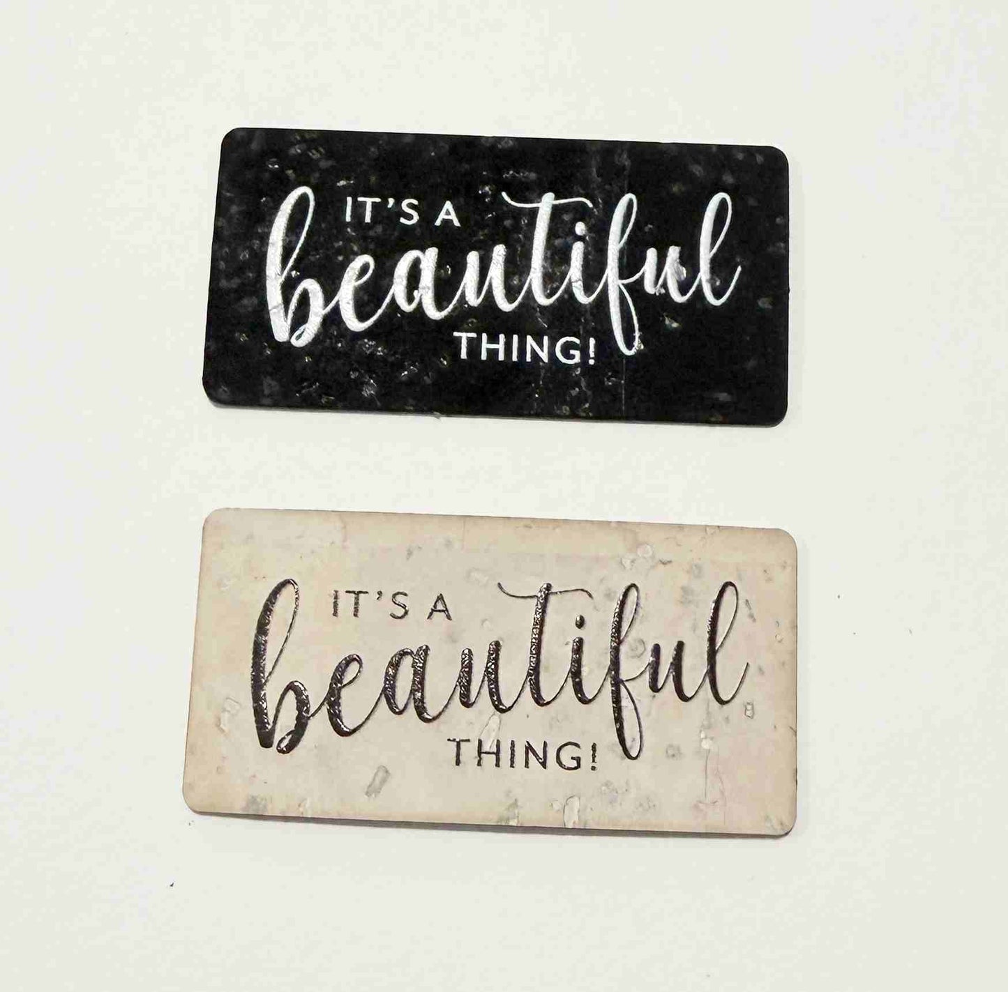 "It's a Beautiful Thing" Cork Tag
