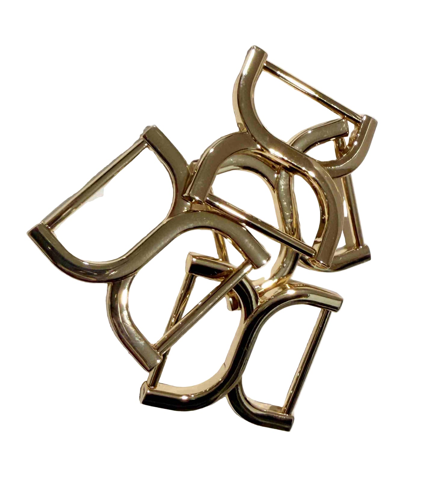 1" Double D Ring Strap Connector / Figure 8 Rings