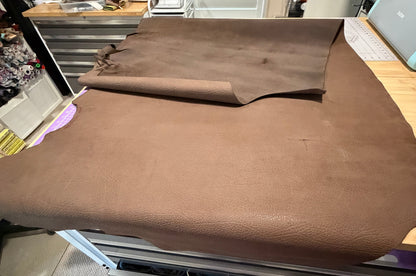 Leather Full Half Hide Firm Light Brown