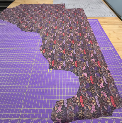 Leather Remnant Floral