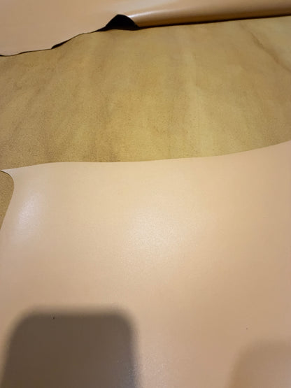 Leather Pumpkin Half Hide