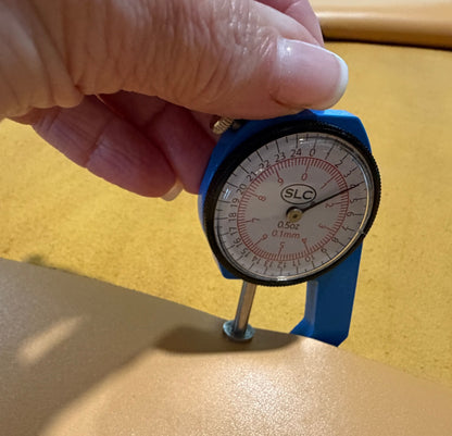 Leather Pumpkin Half Hide