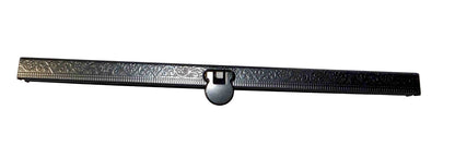 EMBOSSED Purse Bar Clasp Sold Individually 7.5" Choose color