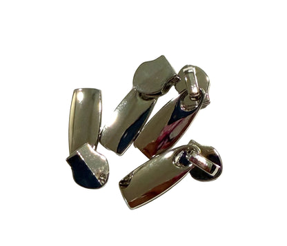 #5 Zipper Pulls Solid Bar Sets of 4