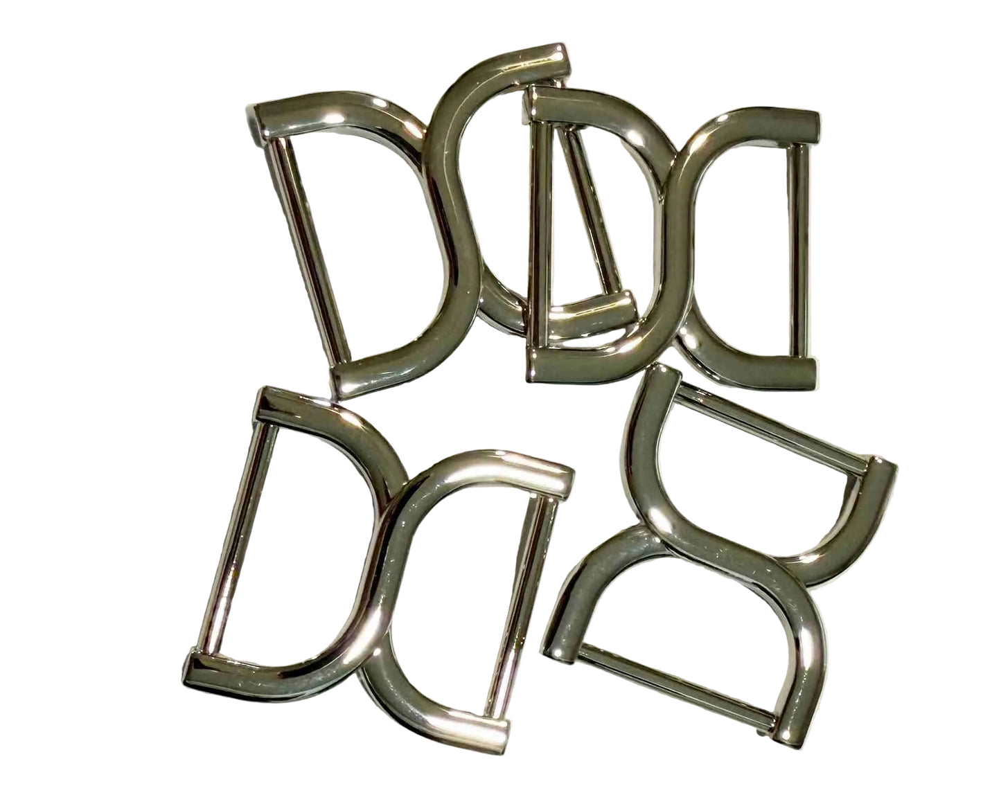 1" Double D Ring Strap Connector / Figure 8 Rings