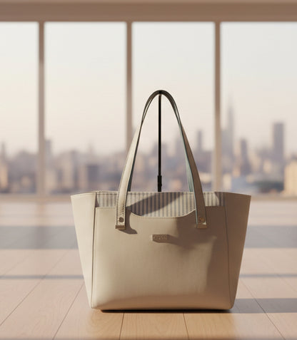 Stockholm Tote Bag in Leather