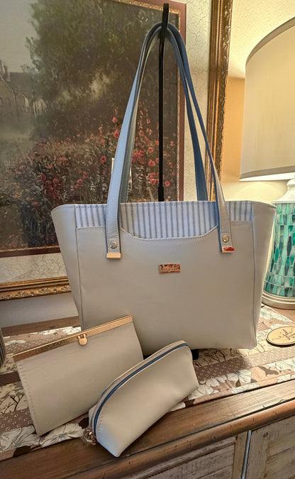 Stockholm Tote Bag in Leather
