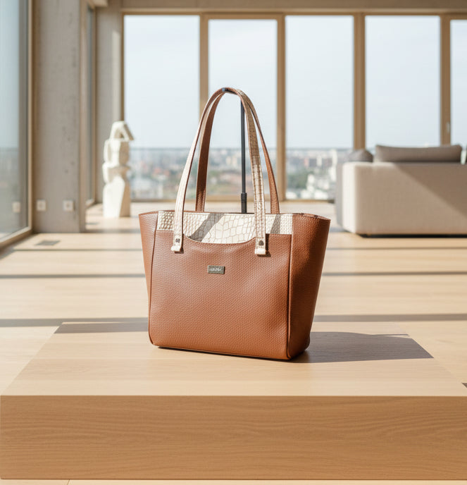 Stockholm Tote Bag in Leather