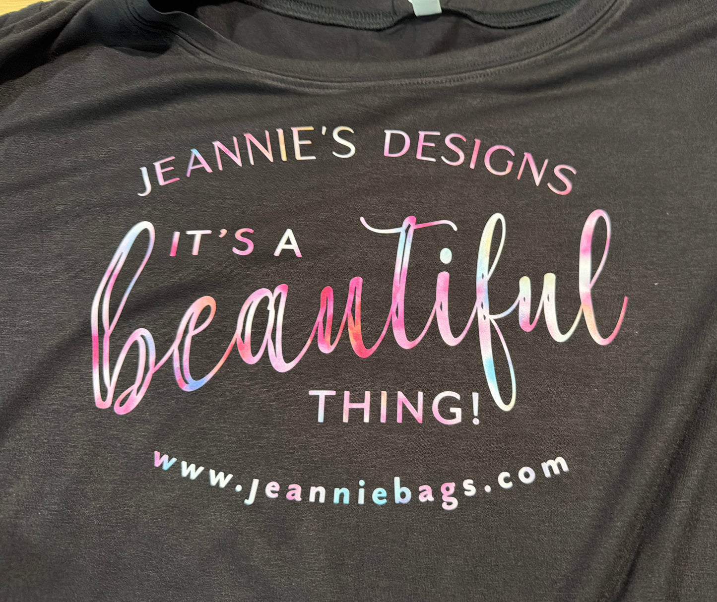 It's a Beautiful Thing T-shirt Tie Dye 3/4 length sleeve