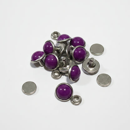Synthetic Stone Dome Rivets 10 Pack