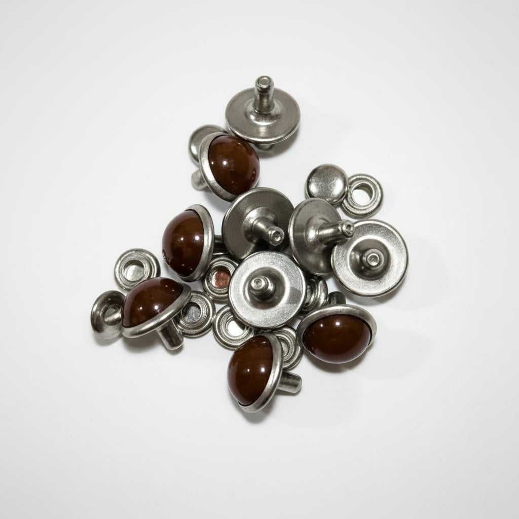 Synthetic Stone Dome Rivets 10 Pack