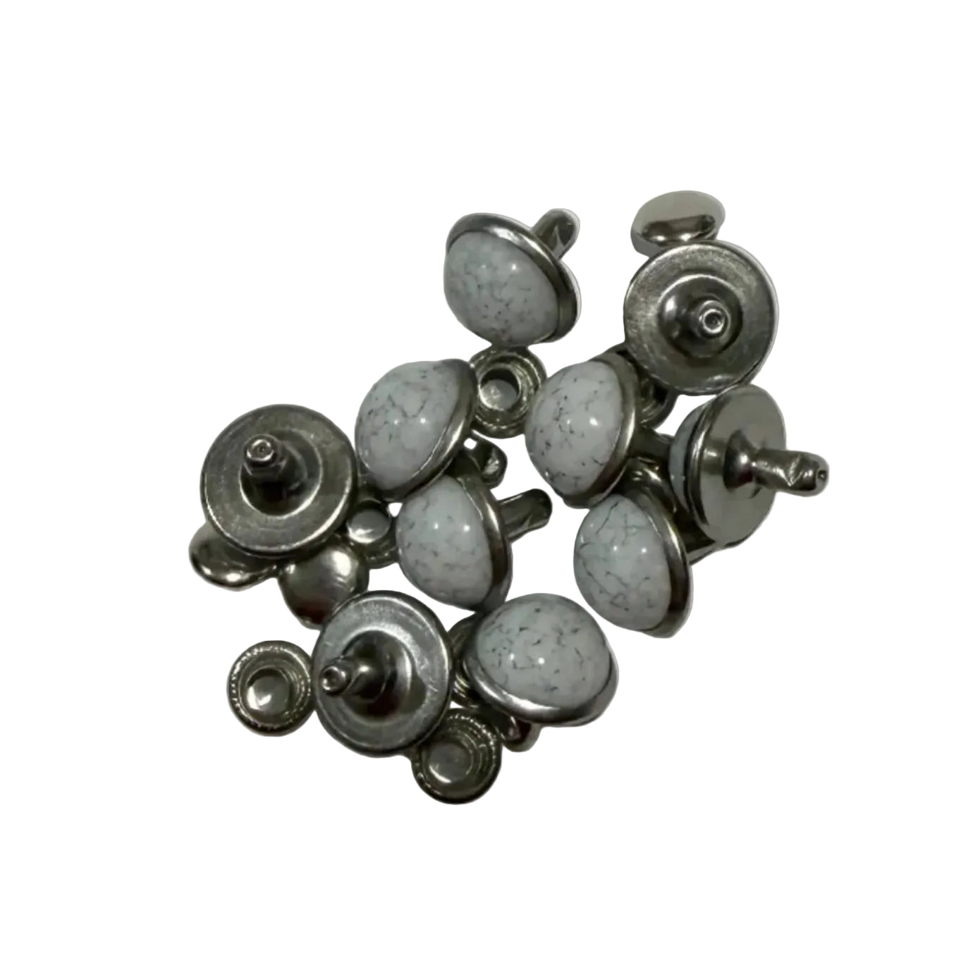 Synthetic Stone Dome Rivets 10 Pack