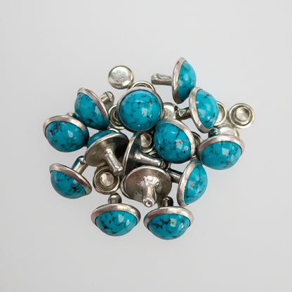 Synthetic Stone Dome Rivets 10 Pack