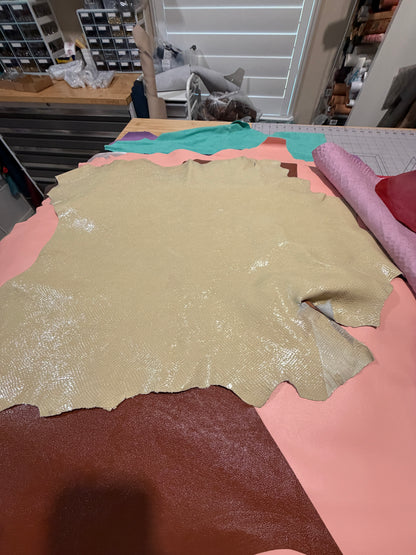 Lamb or Goat Hides - No skiving needed