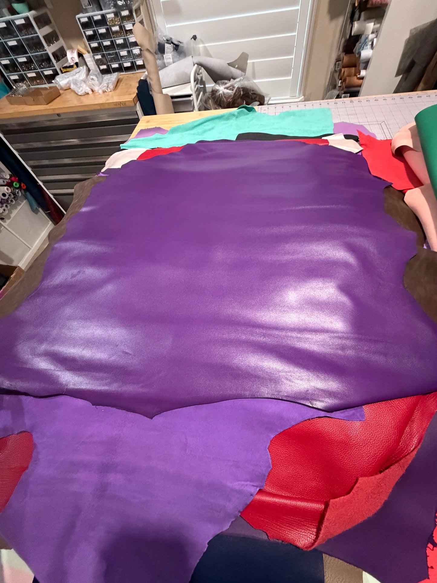 Lamb or Goat Hides - No skiving needed
